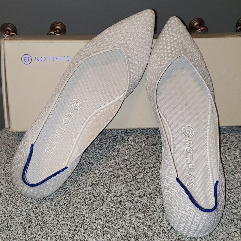 Rothys The Point Salt Honeycomb 10.5